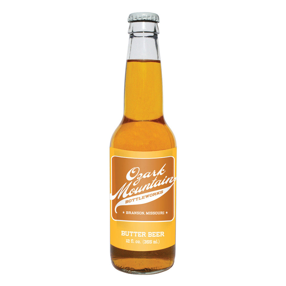 Wholesale Ozark Mountain Butter Beer Soda 12 Oz Bottle- Bulk
