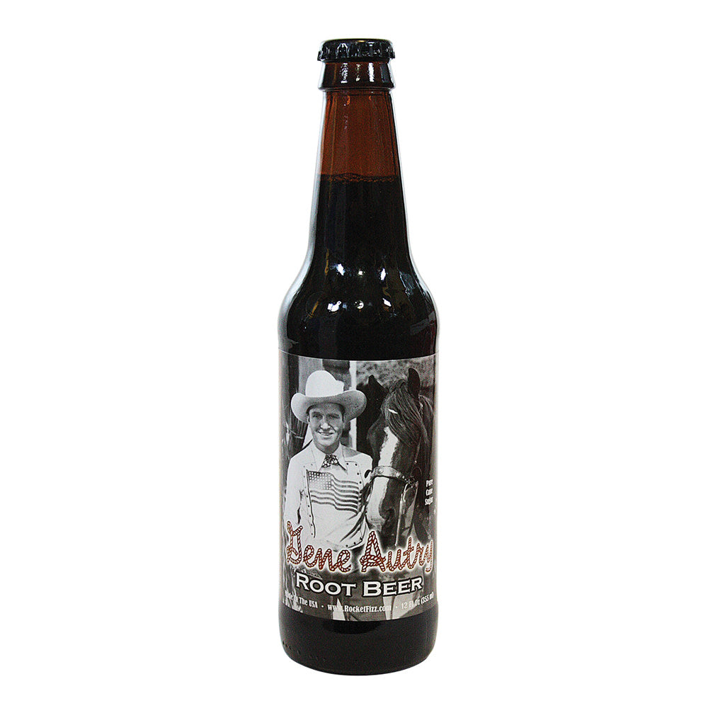 Gene Autry Root Beer 12 Oz Bottle