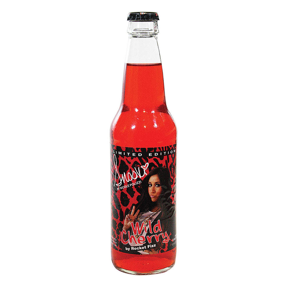 Snooki Wild Cherry Soda 12 Oz Bottle