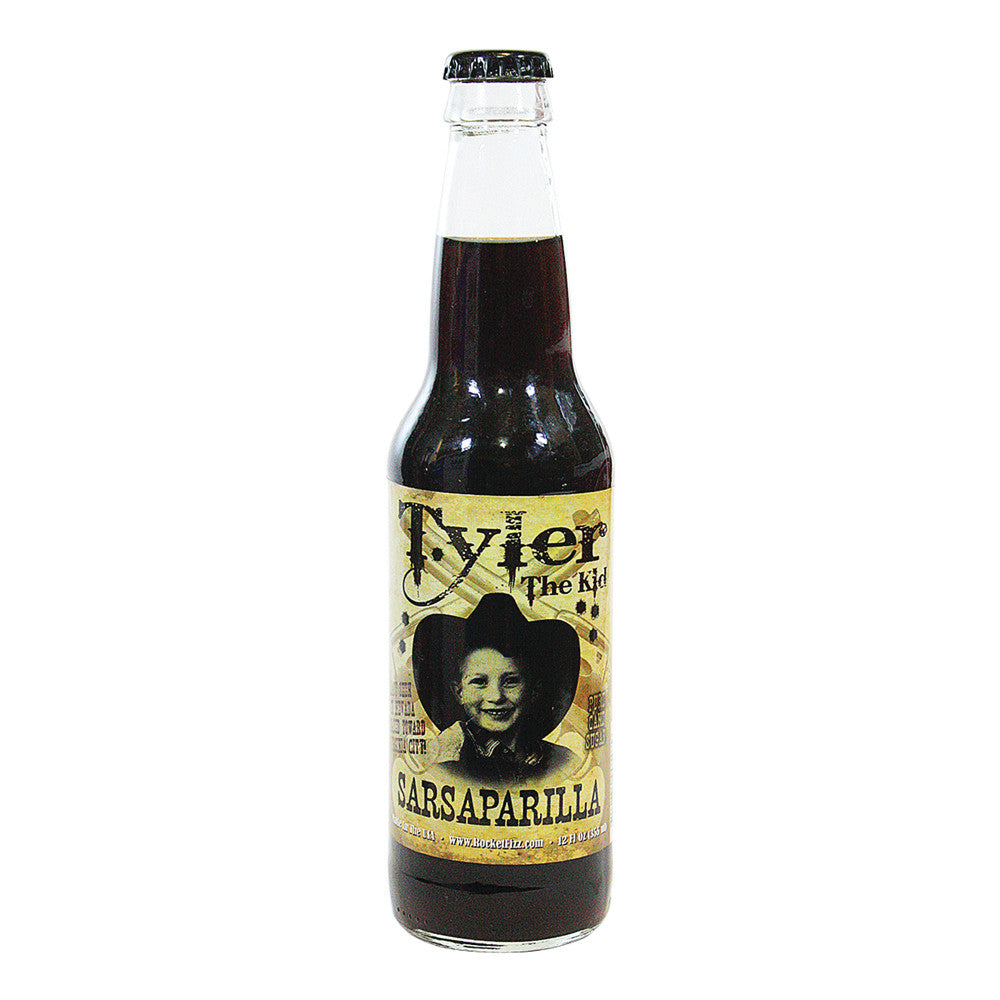 Wholesale Tyler The Kid Sarsaparilla Soda 12 Oz Bottle- Bulk