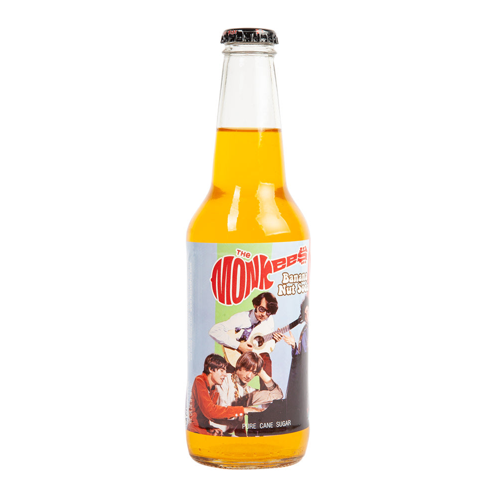The Monkees Banana Nut Soda 12 Oz Bottle