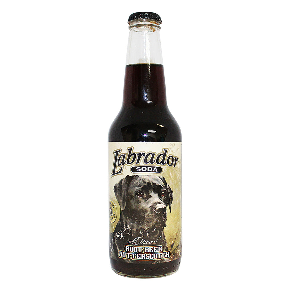 Labrador Soda All Natural Root Beer Butterscotch 12 Oz Bottle