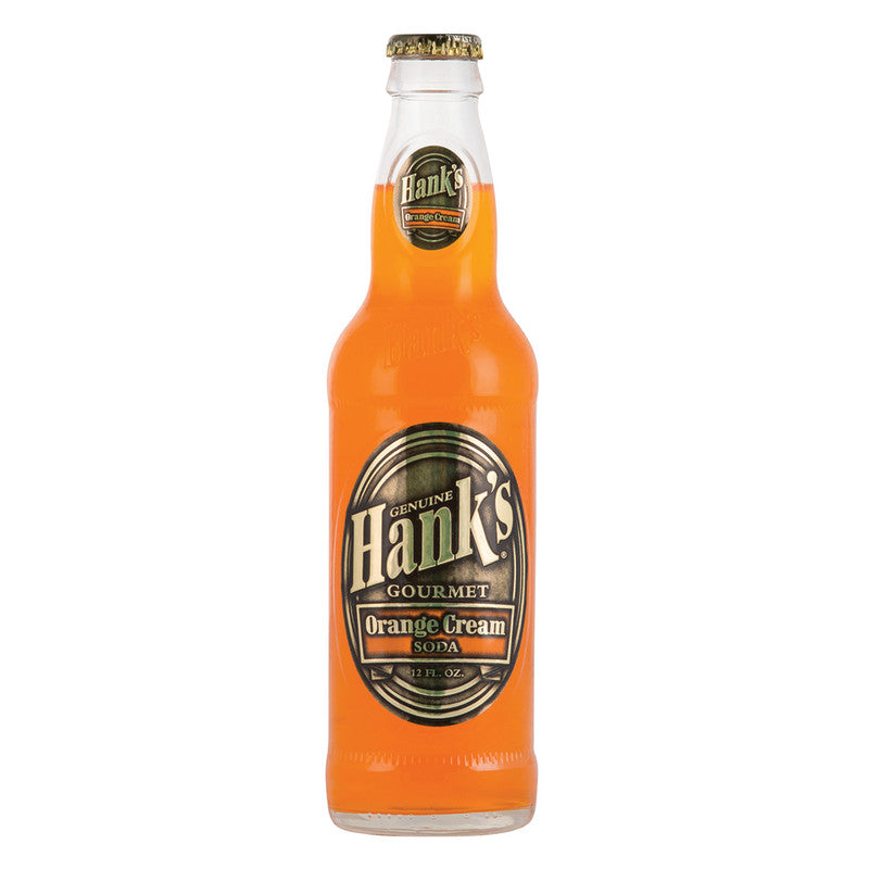 Wholesale Hank's Orange Cream Soda 12 Oz Bottle- Bulk