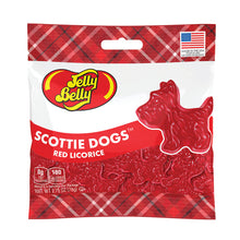 Wholesale Jelly Belly Red Licorice Scottie Dogs 2.75 Oz Peg Bag- Bulk