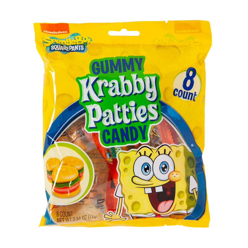 Wholesale Krabby Patties 2.54 Oz Peg Bag Bulk