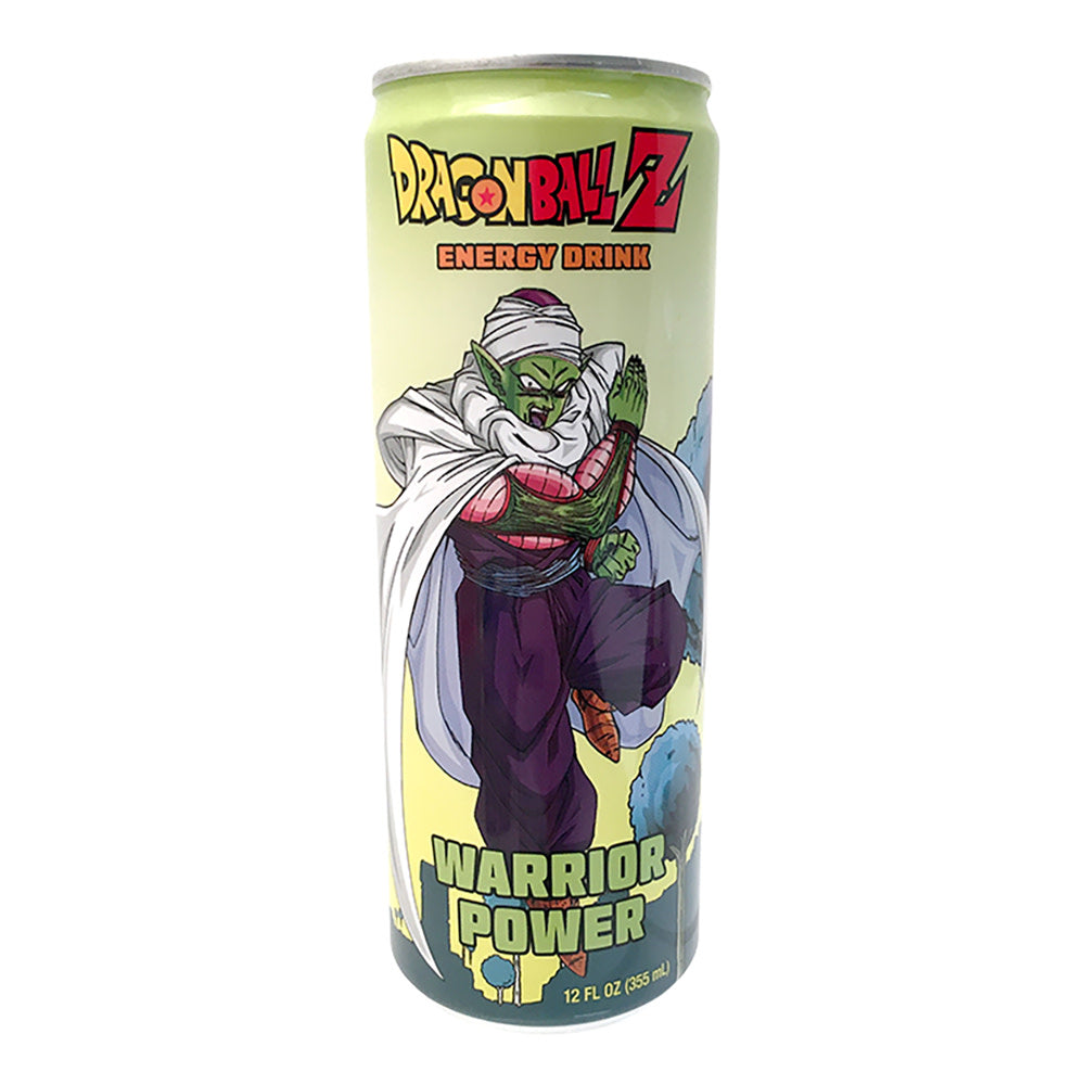 Dragon Ball Z Warrior Power Energy Drink 12 Oz Can *Not For Sale In Canada*