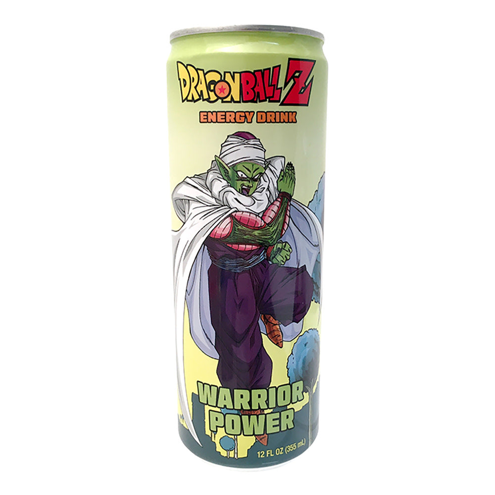 Wholesale Dragon Ball Z Warrior Power Energy Drink 12 Oz Can *Not For Sale In Canada*- Bulk