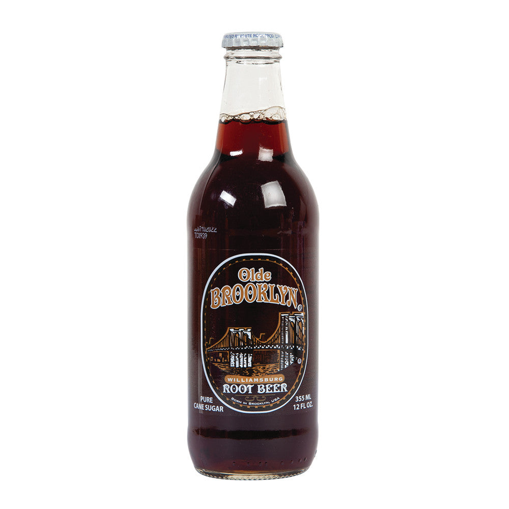 Olde Brookyln Williamsburg Root Beer Soda 12 Oz Bottle