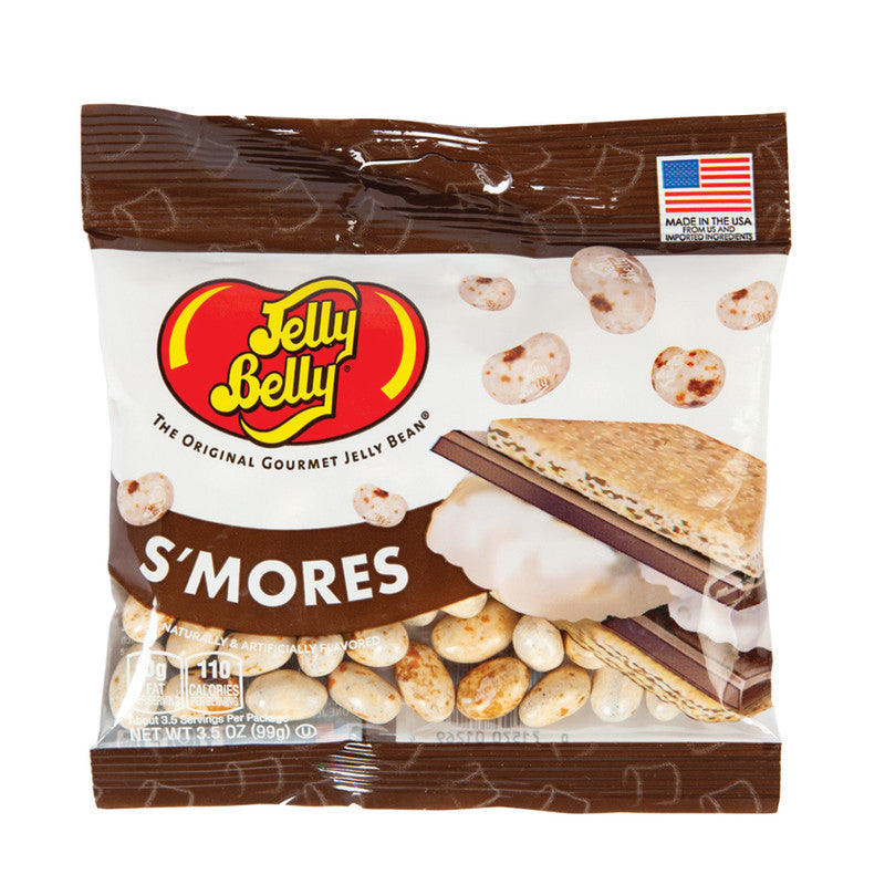 Wholesale Jelly Belly S'Mores Jelly Beans 3.5 Oz Peg Bag Bulk