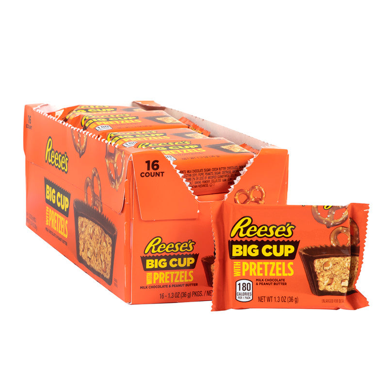 Wholesale Reese's Big Cup With Pretzels 1.3 Oz- Bulk