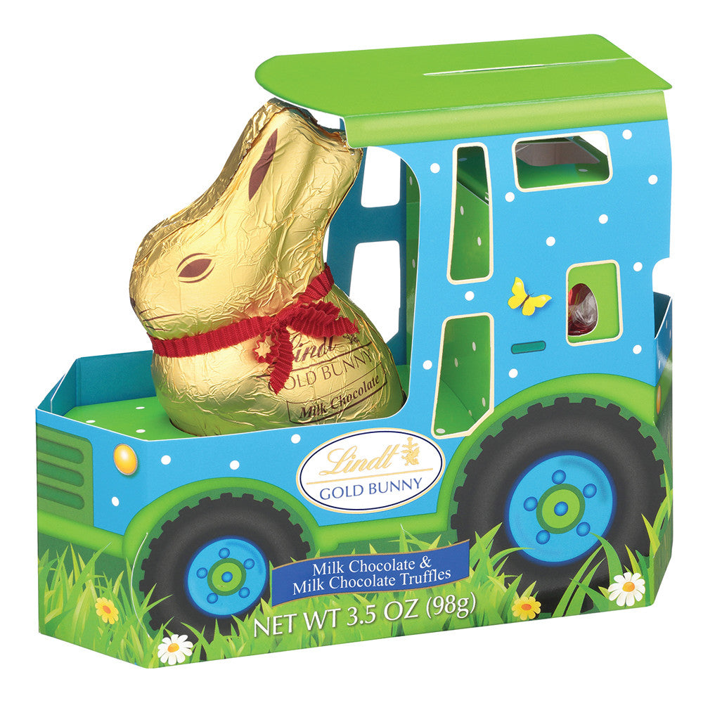 Wholesale Lindt Tractor Gold Bunny-8ct Case Bulk