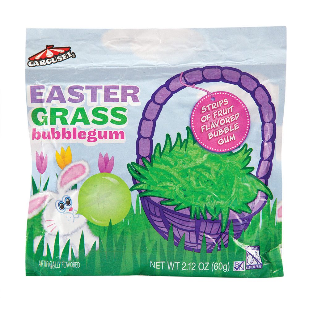 Easter Grass Bubble Gum Pouch
