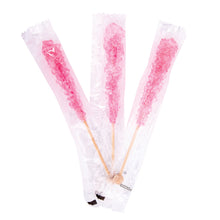 Wholesale Pink Strawberry Rock Candy Wrapped 0.6 Oz- Bulk