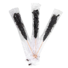 Wholesale BoxNCase Rock Candy Black Cherry Wrapped .6 oz Stick- Bulk