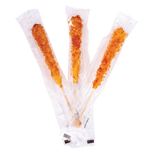Wholesale Müttenberg Candy Gold Tutti Frutti Wrapped Rock Candy Sticks 0.6 Oz- Bulk