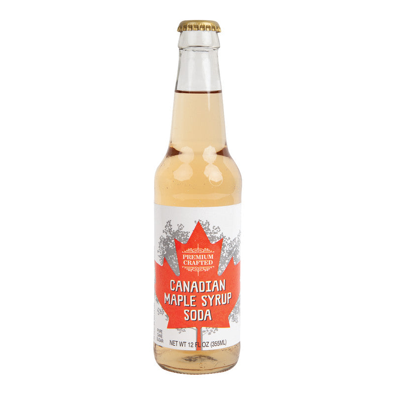 Wholesale Canadian Maple Syrup Soda 12 Oz Bottle Bulk