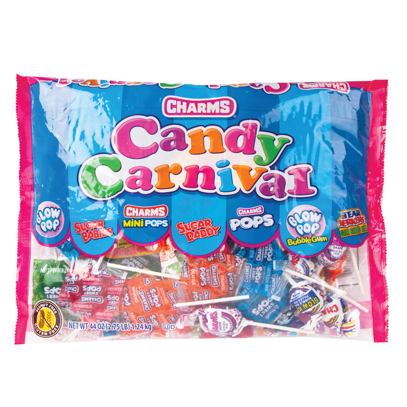 Wholesale Charms Candy Carnival 44 Oz Bag-12ct case Bulk