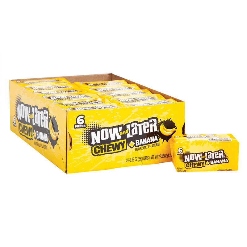 Wholesale Now & Later Banana 0.93 Oz- Bulk