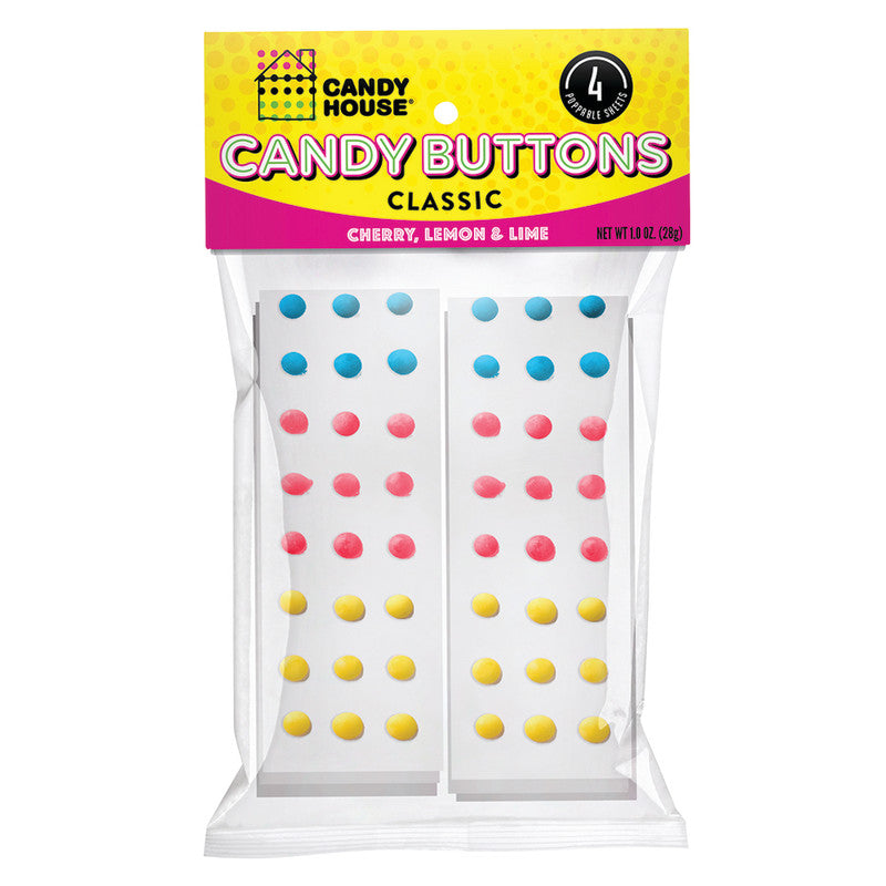 Wholesale Candy Buttons Original 1 Oz Peg Bag Bulk