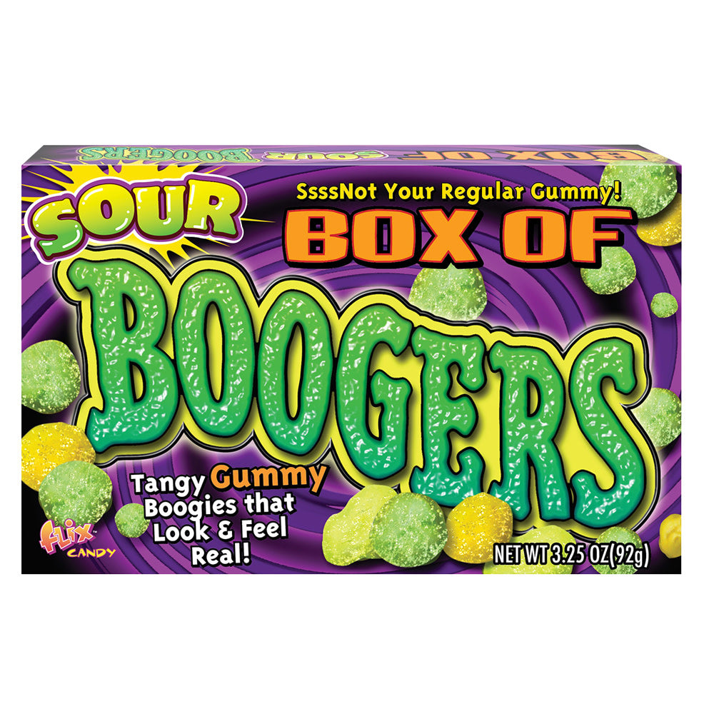 Wholesale Sour Box Of Boogers 3.25 Oz Box Bulk