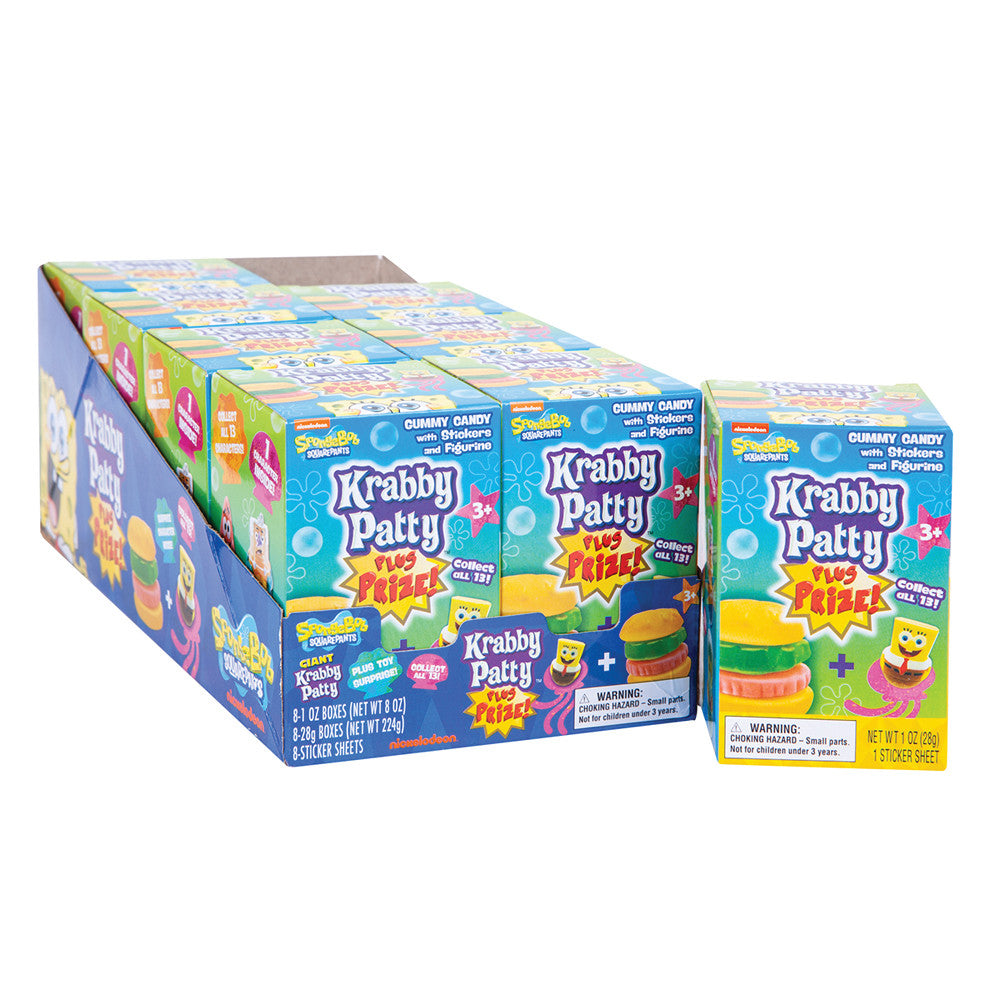 Wholesale Wonderball Krabby Patty Prize 1 Oz- Bulk