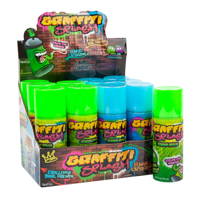 Wholesale Graffiti Splash Spray Candy 2.35 Oz Bulk