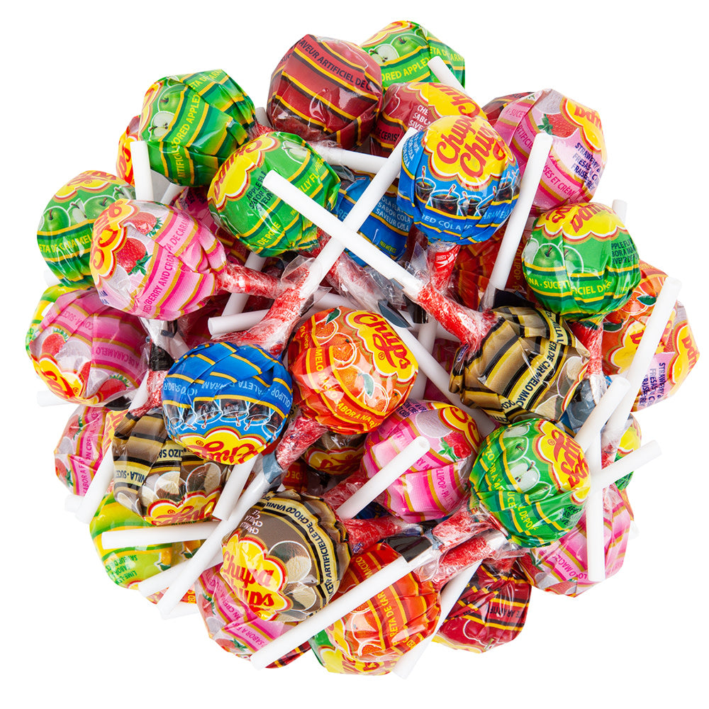 Wholesale Chupa Chups 1000 Piece Classic Assortment- Bulk