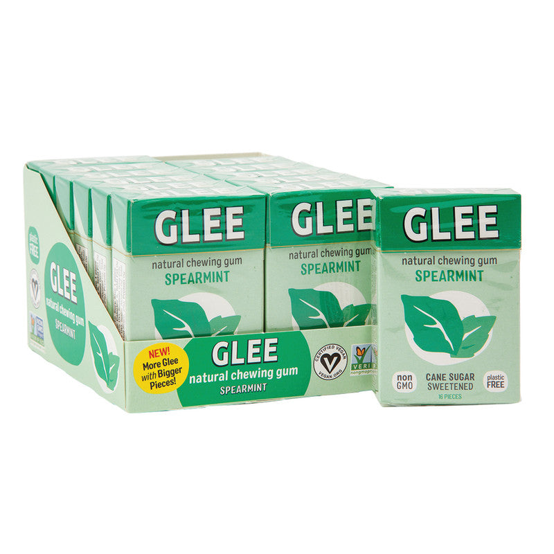 Wholesale Glee Gum Spearmint 1 Oz Box Bulk
