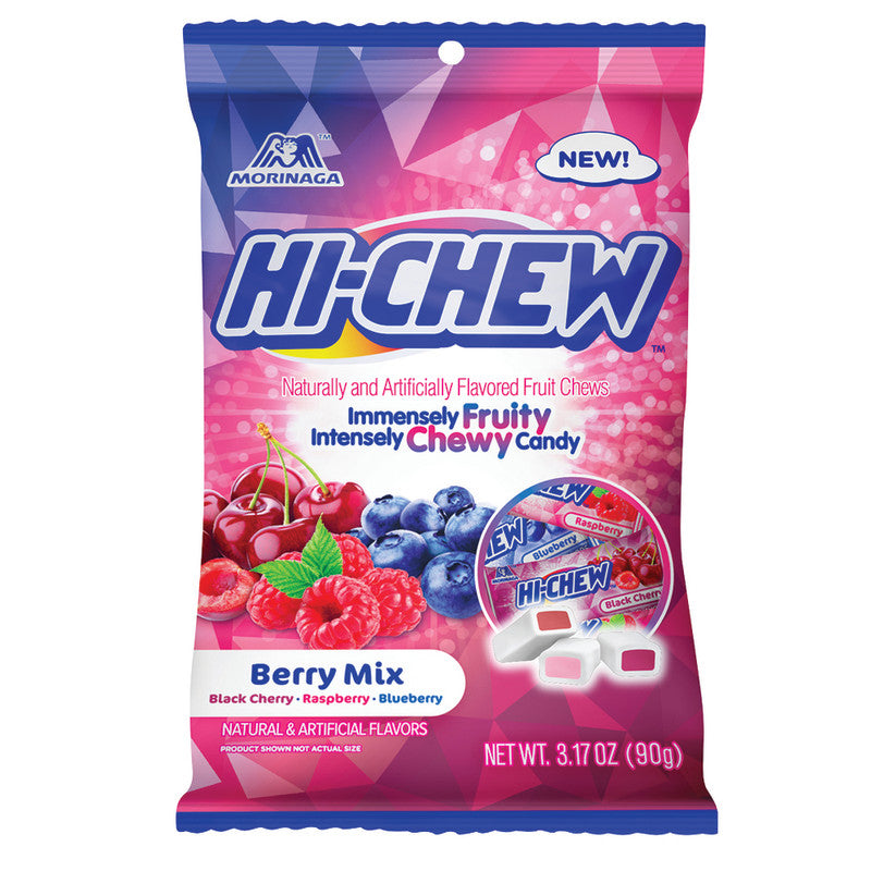 Wholesale Hi Chew Berry Mix 3.17 Oz Peg Bag- Bulk