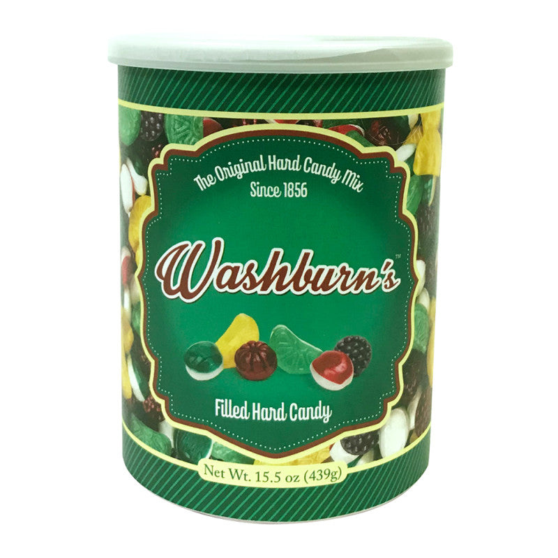 Wholesale Washburn's Filled Hard Candy 15.5 Oz Canister Bulk