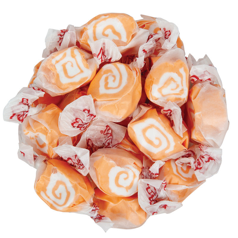 Wholesale Taffy Town Orange Cream Salt Water Taffy- Bulk