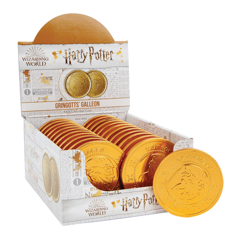 Wholesale Jelly Belly Harry Potter Gringgotts 0.81 Oz Choc Coin Bulk