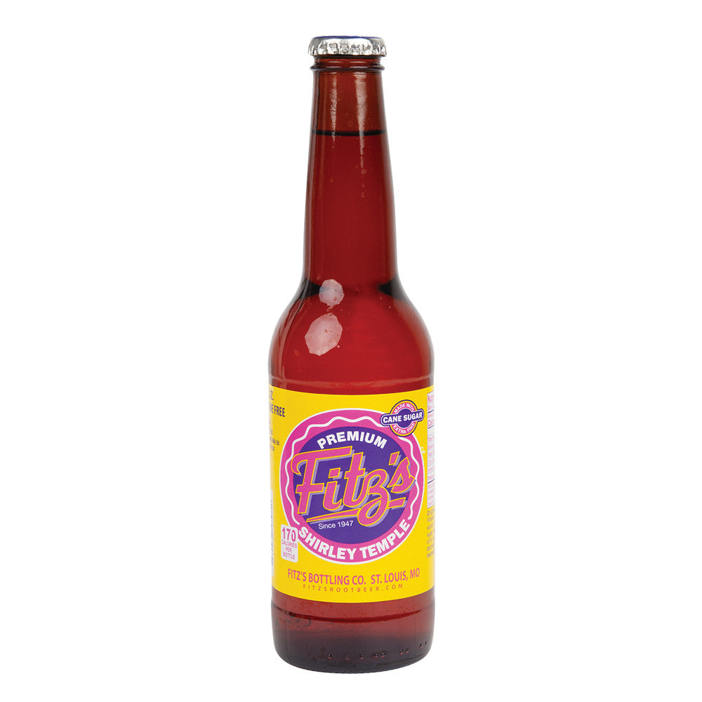 Wholesale Fitz Shirley Temple 12 Oz Bottle- Bulk