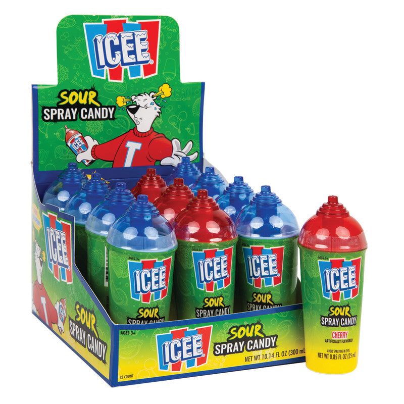 Wholesale Icee Sour Spray Candy 0.85 Oz Bulk