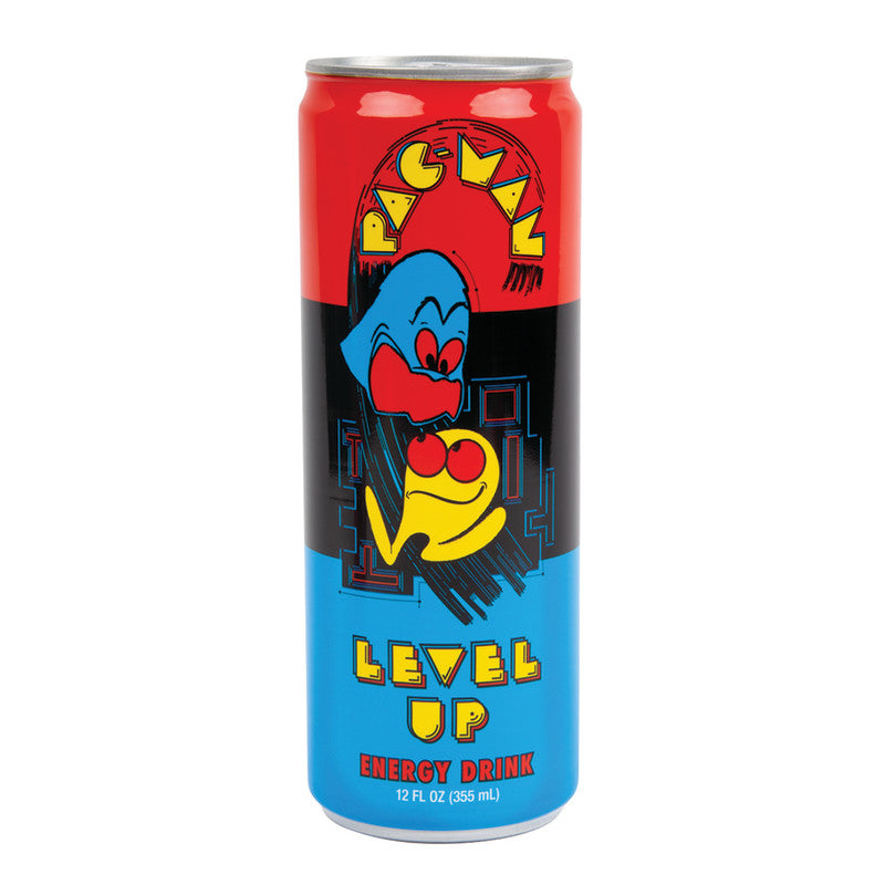 Wholesale Pac Man Level Up Energy Drink 12 Oz Can- Bulk
