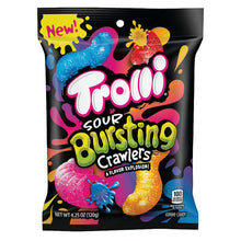 Wholesale Trolli Sour Bursting Crawlers 4.25 Oz Peg Bag- Bulk