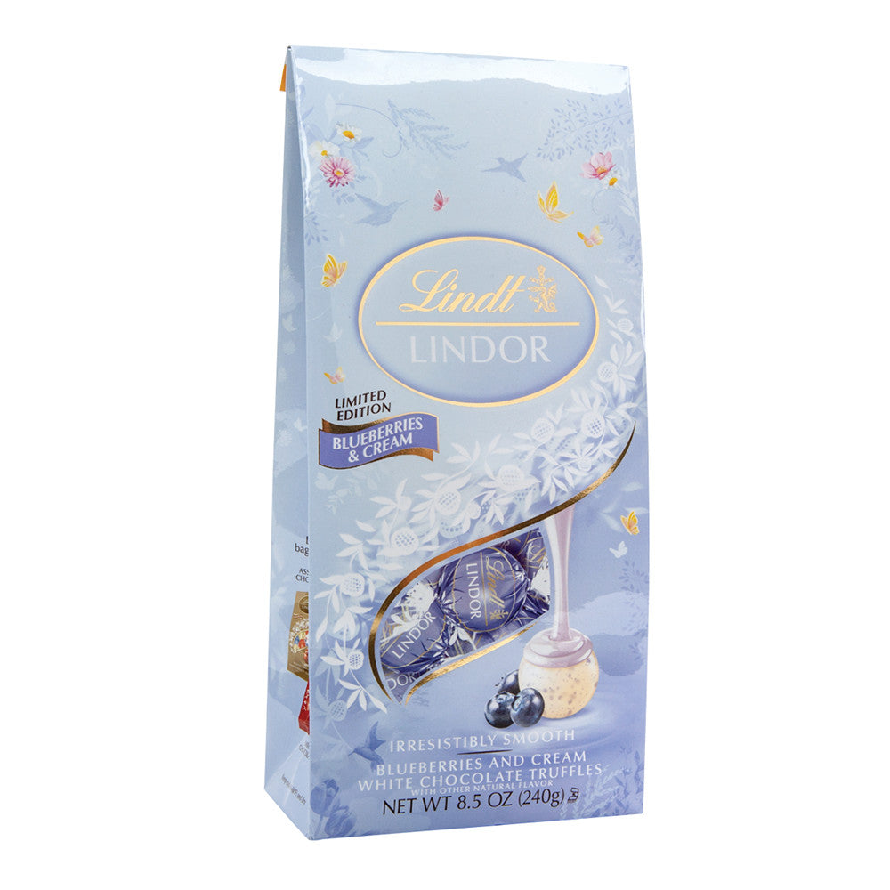 Lindt Blueberry & Cream Truffle 8.5 Oz Bag