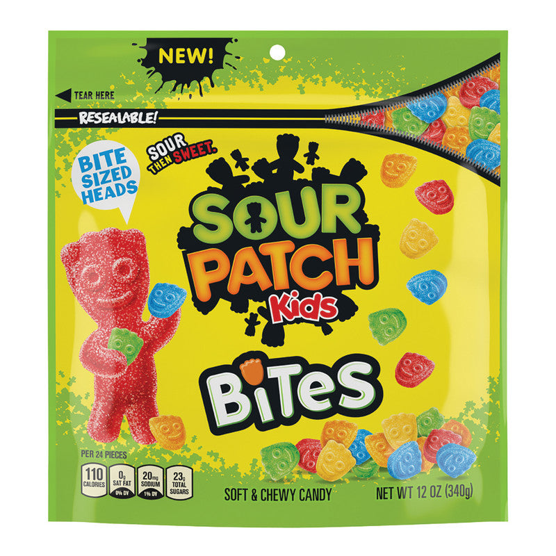 Wholesale Sour Patch Bites 12 Oz Pouch- Bulk