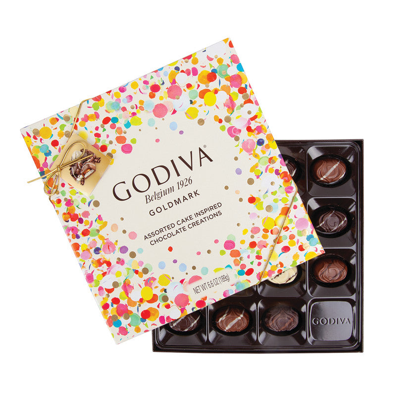 Wholesale Godiva Assorted Dessert Bliss 15 Piece Gift Box- Bulk