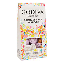 Wholesale Godiva Birthday Cake Truffles 3.6 Oz Gable Box- Bulk