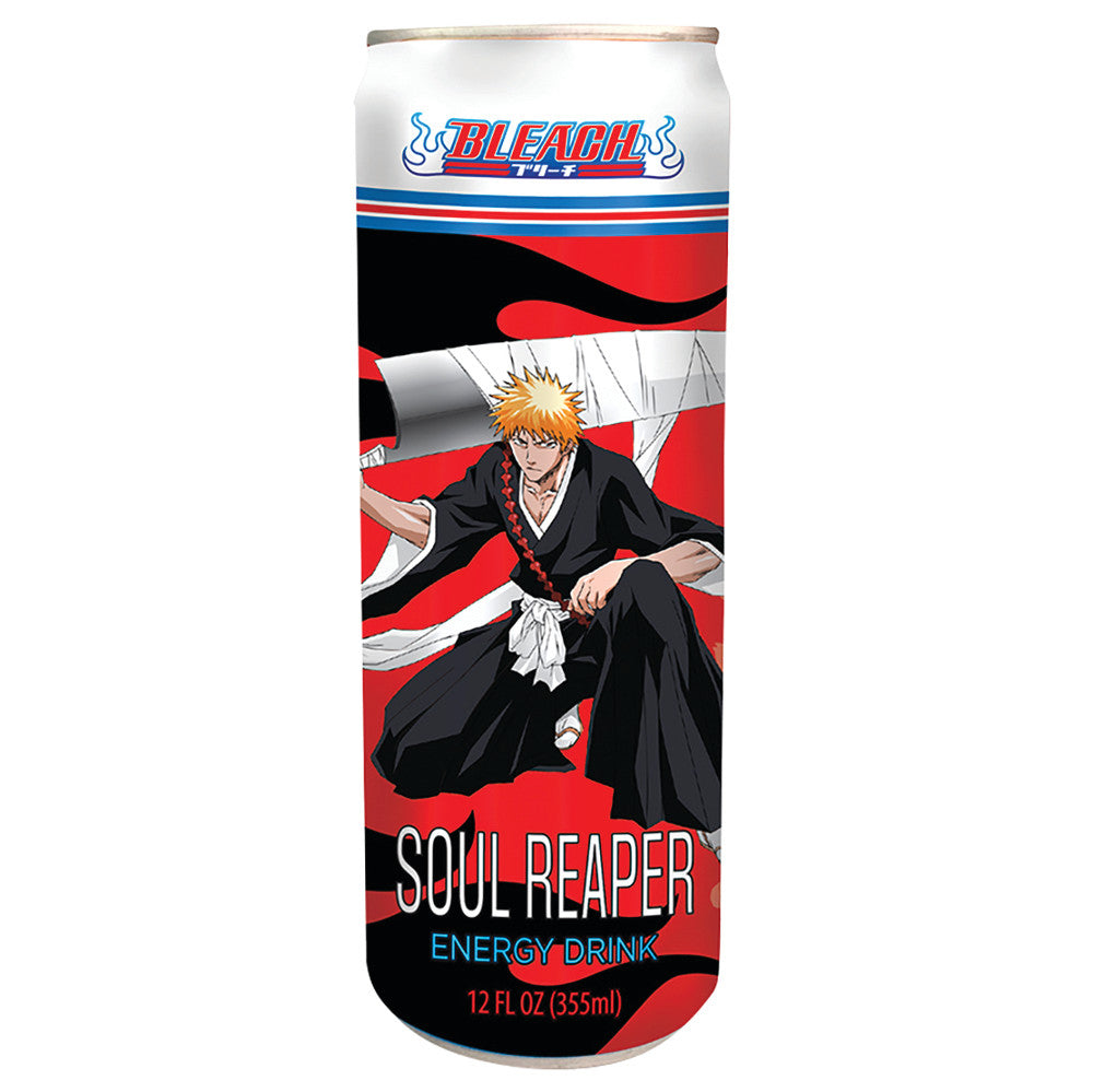 Bleach Soul Reaper Energy Drink 12 Oz Can *Not For Sale In Canada*