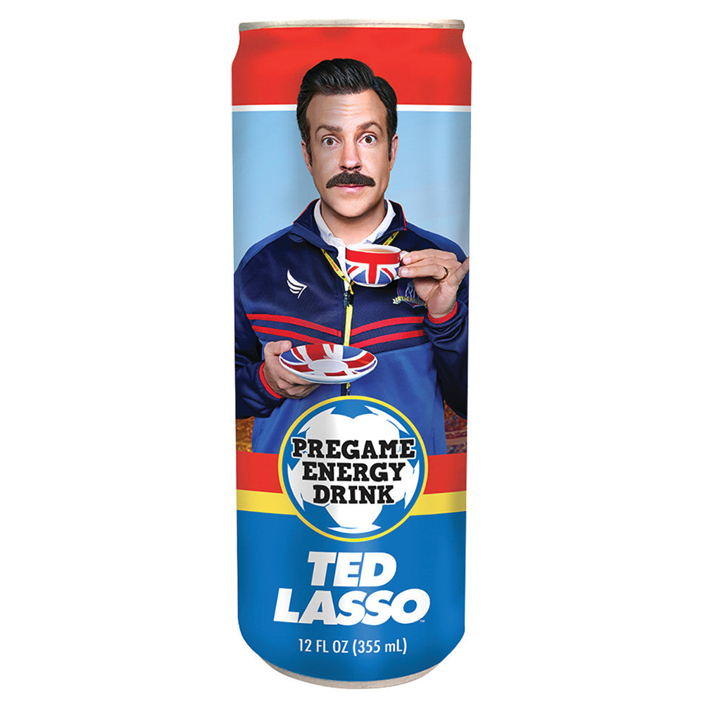 Wholesale Ted Lasso Pregame Energy Drink 12 Oz Can Bulk