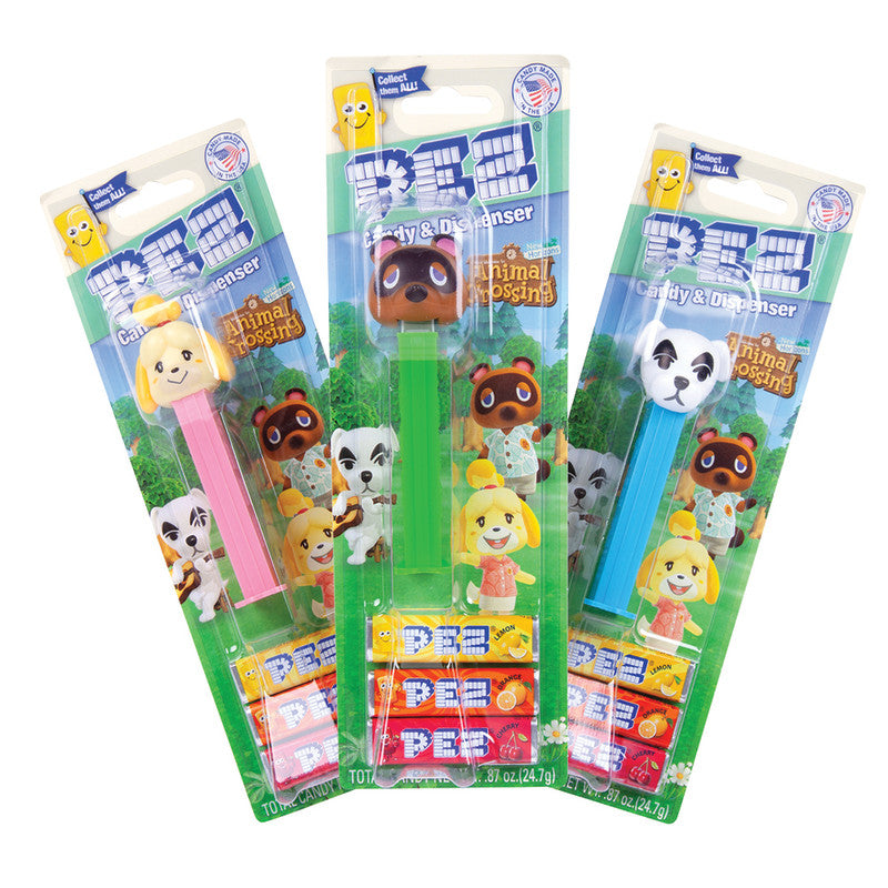 Wholesale Pez Animal Crossing Assortment Blister Pack 0.87 Oz Bulk