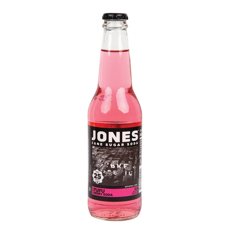 Wholesale Jones Fufu Berry Soda 12 Oz Bottle-12ct case Bulk