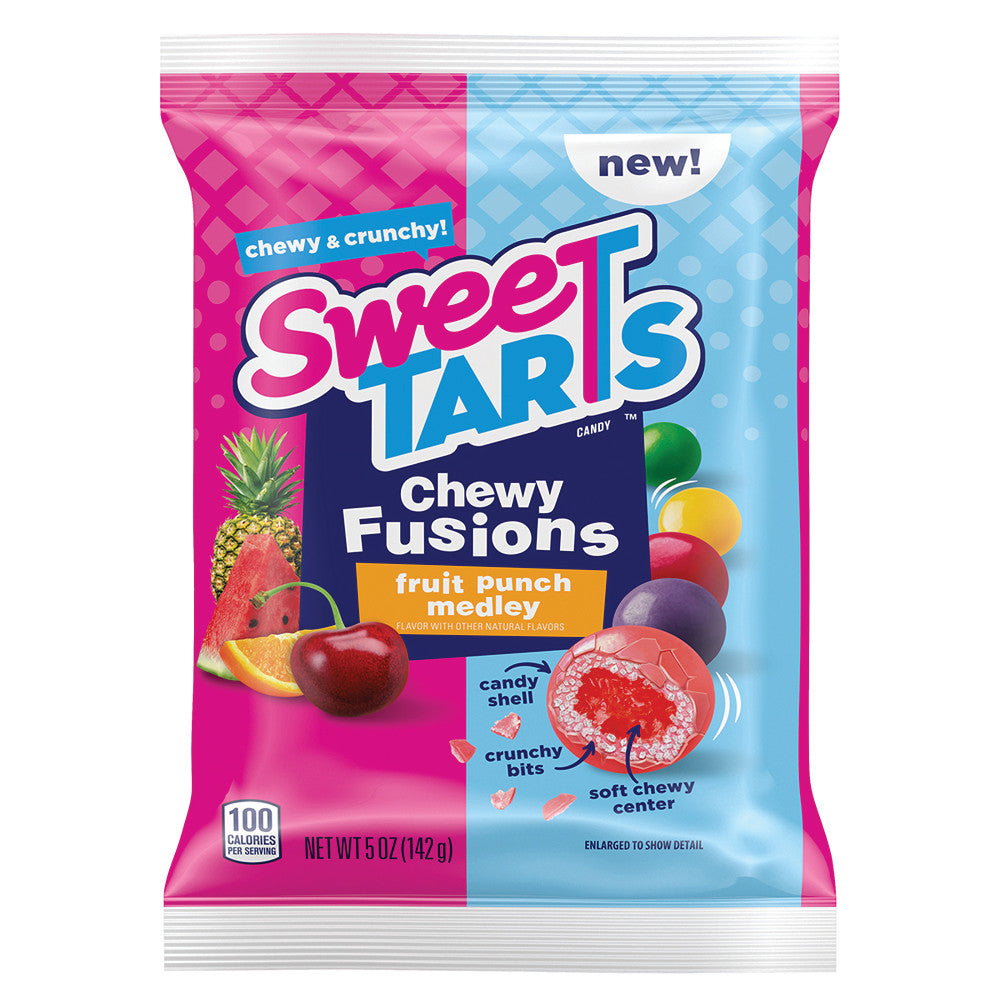 Wholesale Sweetarts Chewy Fusions 5 Oz Peg Bag Bulk