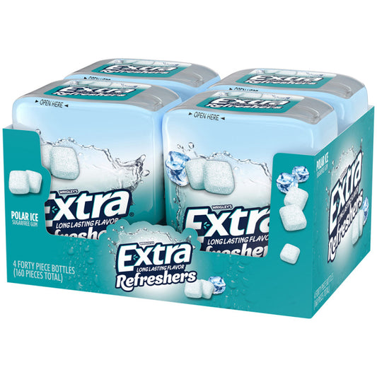 Wholesale Extra Gum Polar Ice Refreshers 4 Count- Bulk