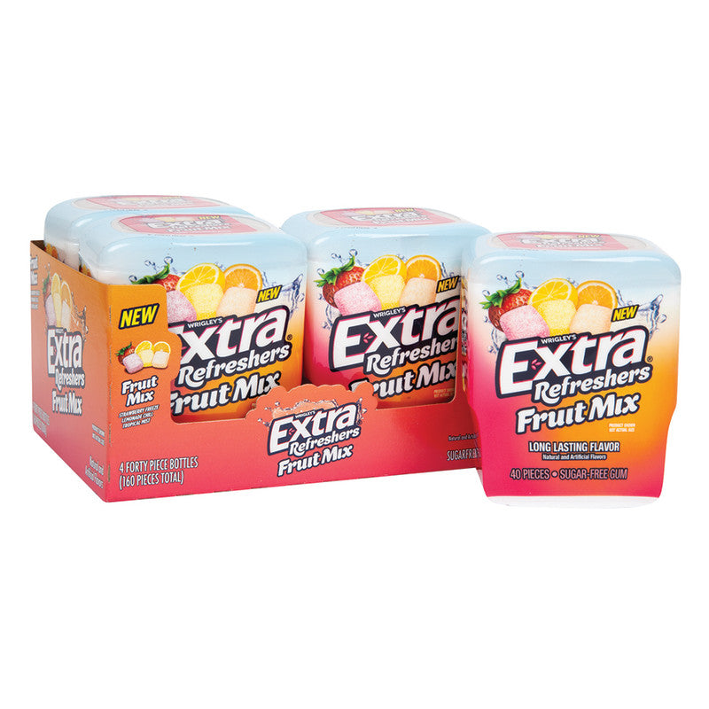 Wholesale Extra Gum Mixed Berry Refreshers 4 Count Bulk