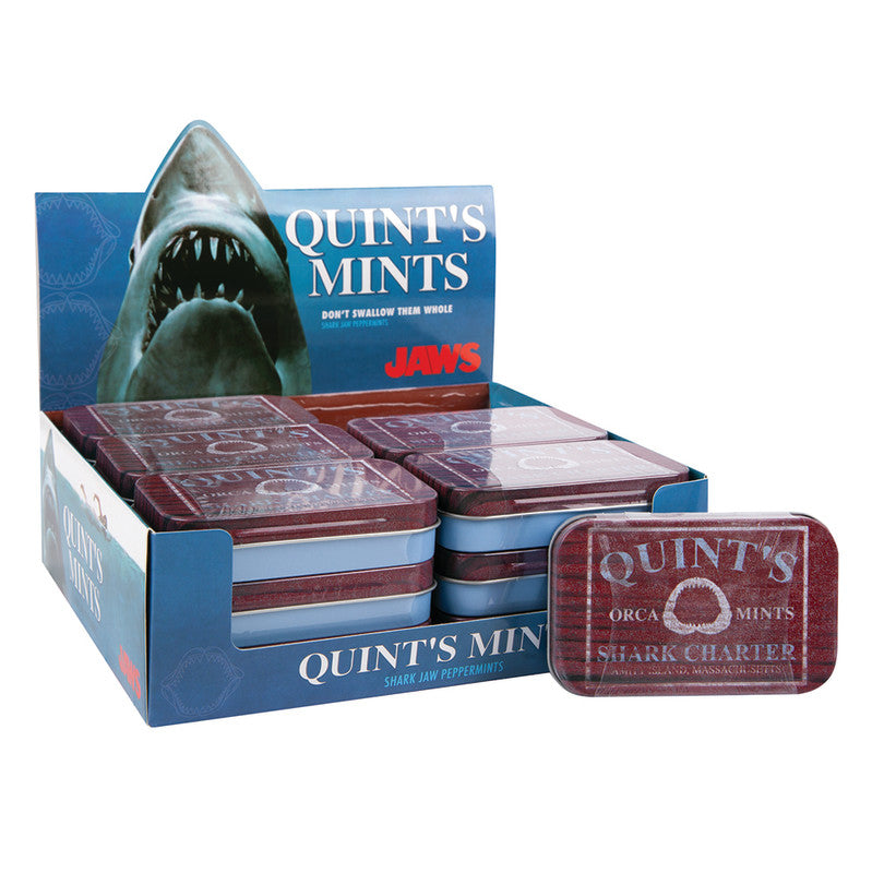 Wholesale Jaws Quint's Mints 1.5 Oz Tin- Bulk