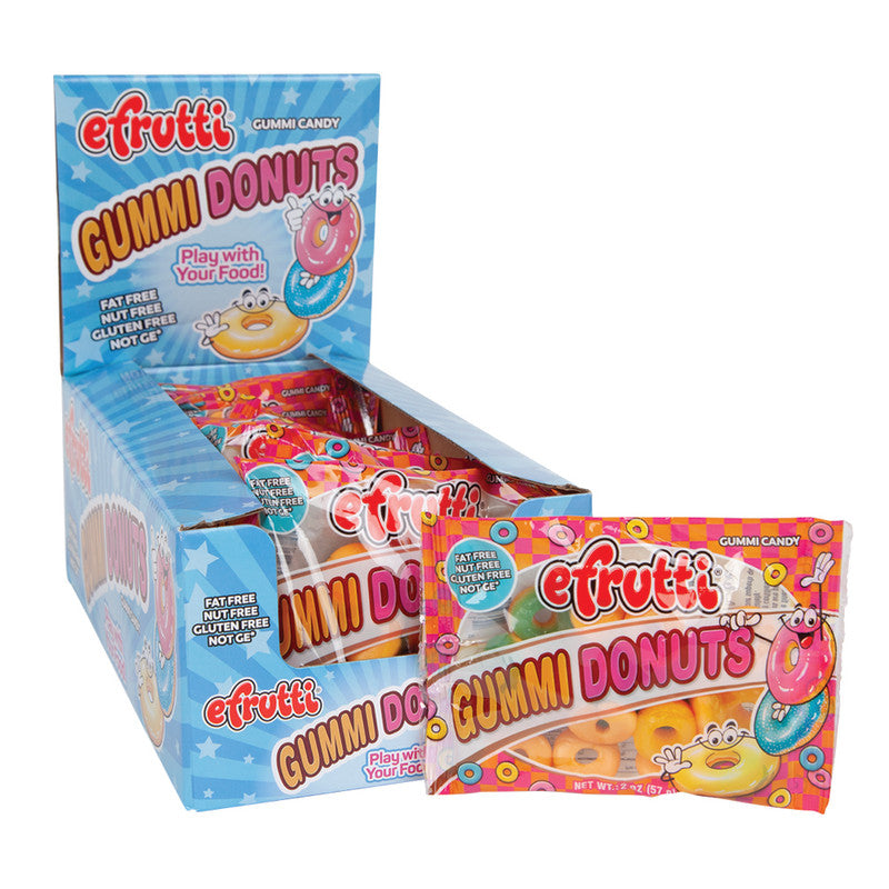 Wholesale Gummi Donuts 2 Oz Bag- Bulk