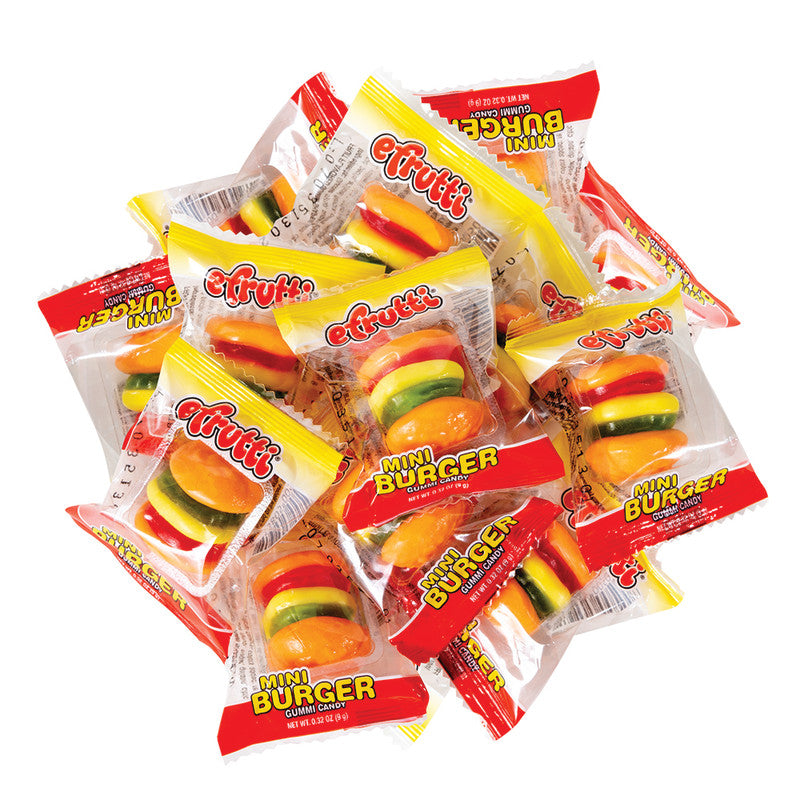 Wholesale Gummy Burgers Mini 0.32 Oz Bulk